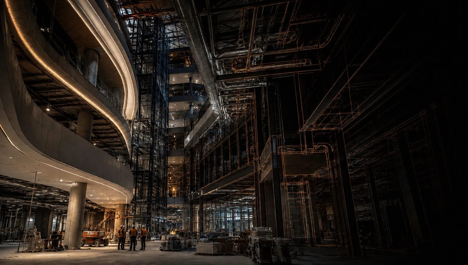 Mirai Project Experience construction and engineering visual